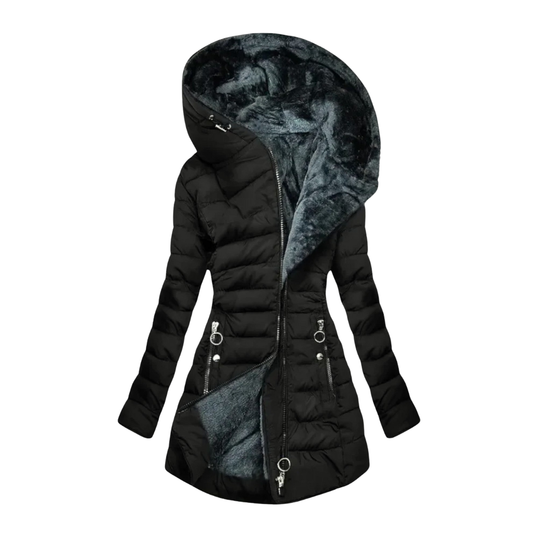 OLIVIA | WINTERJACKE MIT LUXUS-FLEECEFUTTER