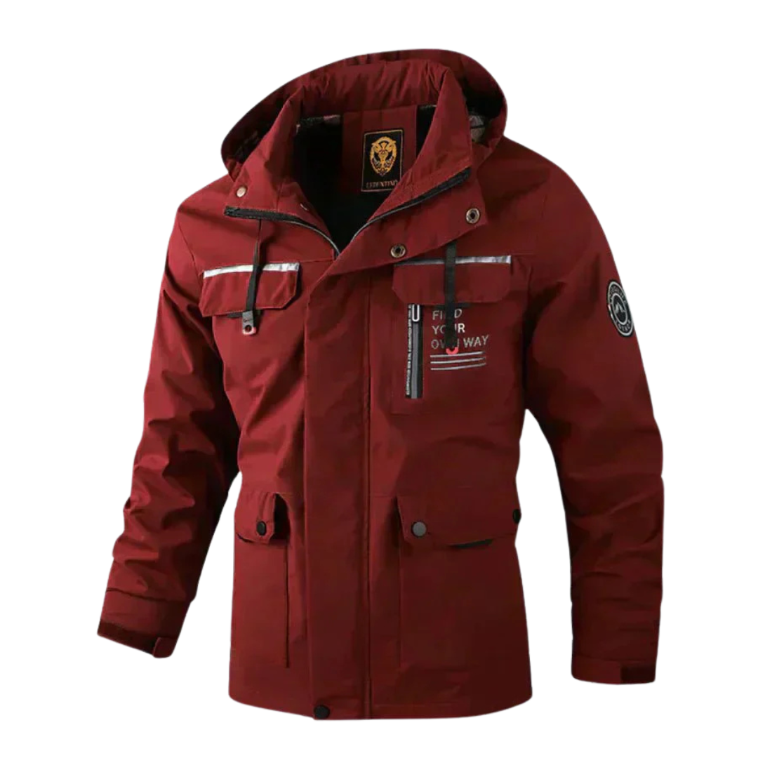 MILLER | KOMFORTABLE WIND- UND WASSERDICHTE OUTDOOR-JACKE