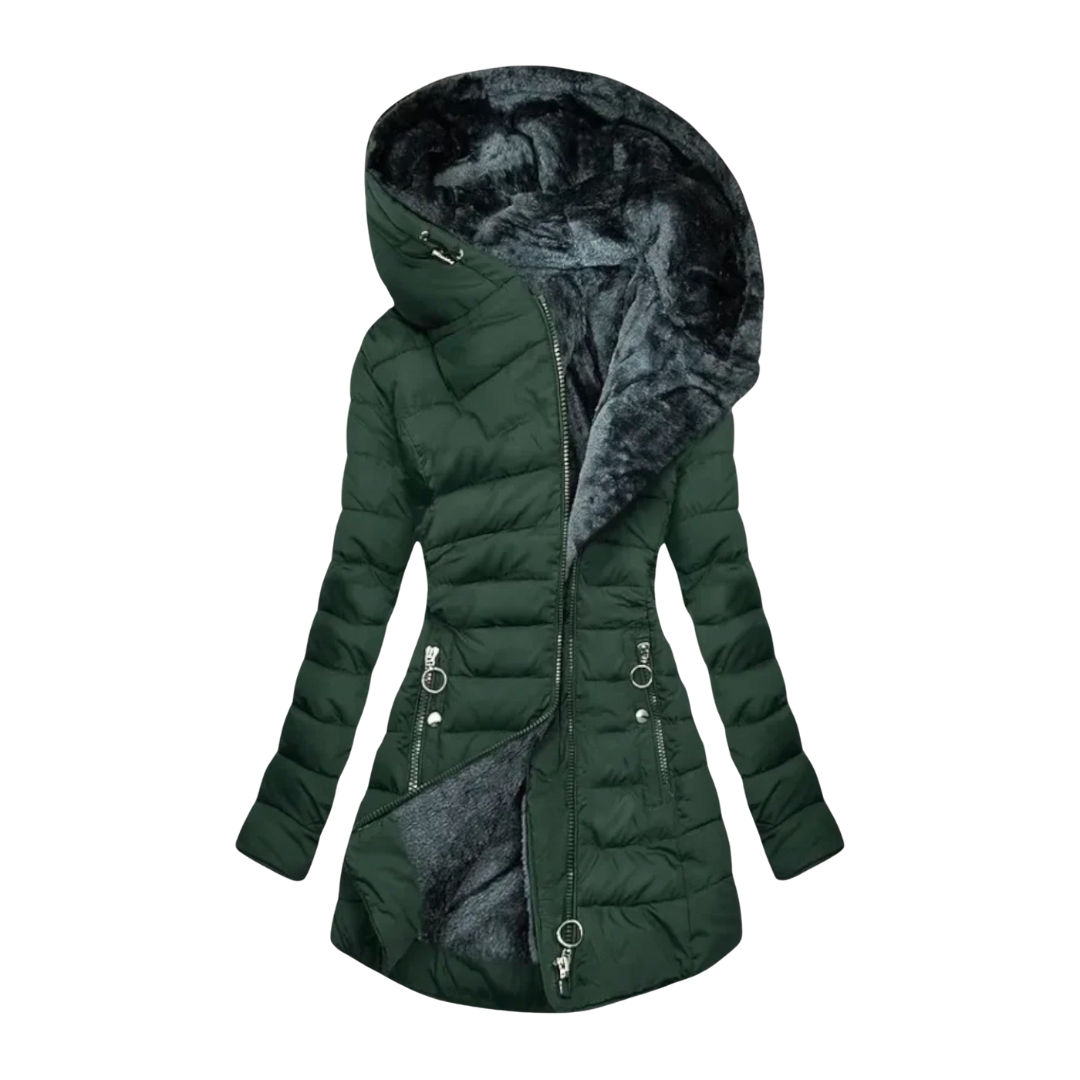 OLIVIA | WINTERJACKE MIT LUXUS-FLEECEFUTTER