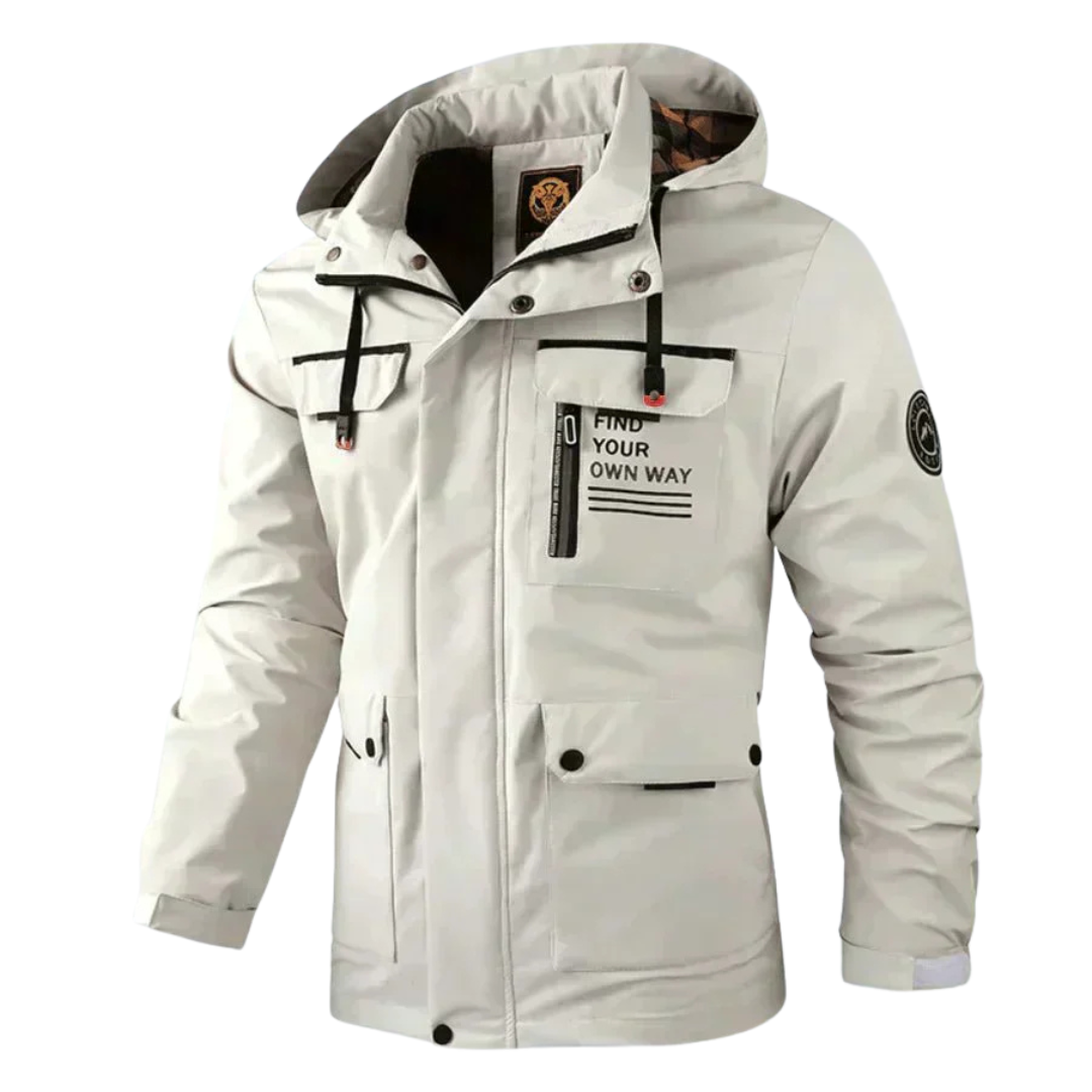 MILLER | KOMFORTABLE WIND- UND WASSERDICHTE OUTDOOR-JACKE