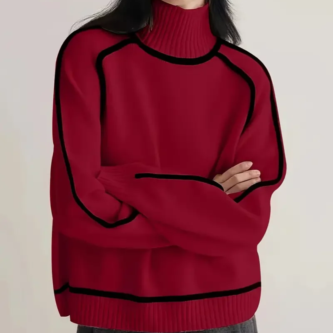 EMILIE | WEICHER ROLLKRAGENPULLOVER