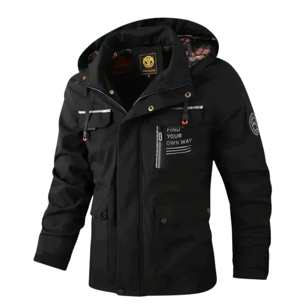 MILLER | KOMFORTABLE WIND- UND WASSERDICHTE OUTDOOR-JACKE