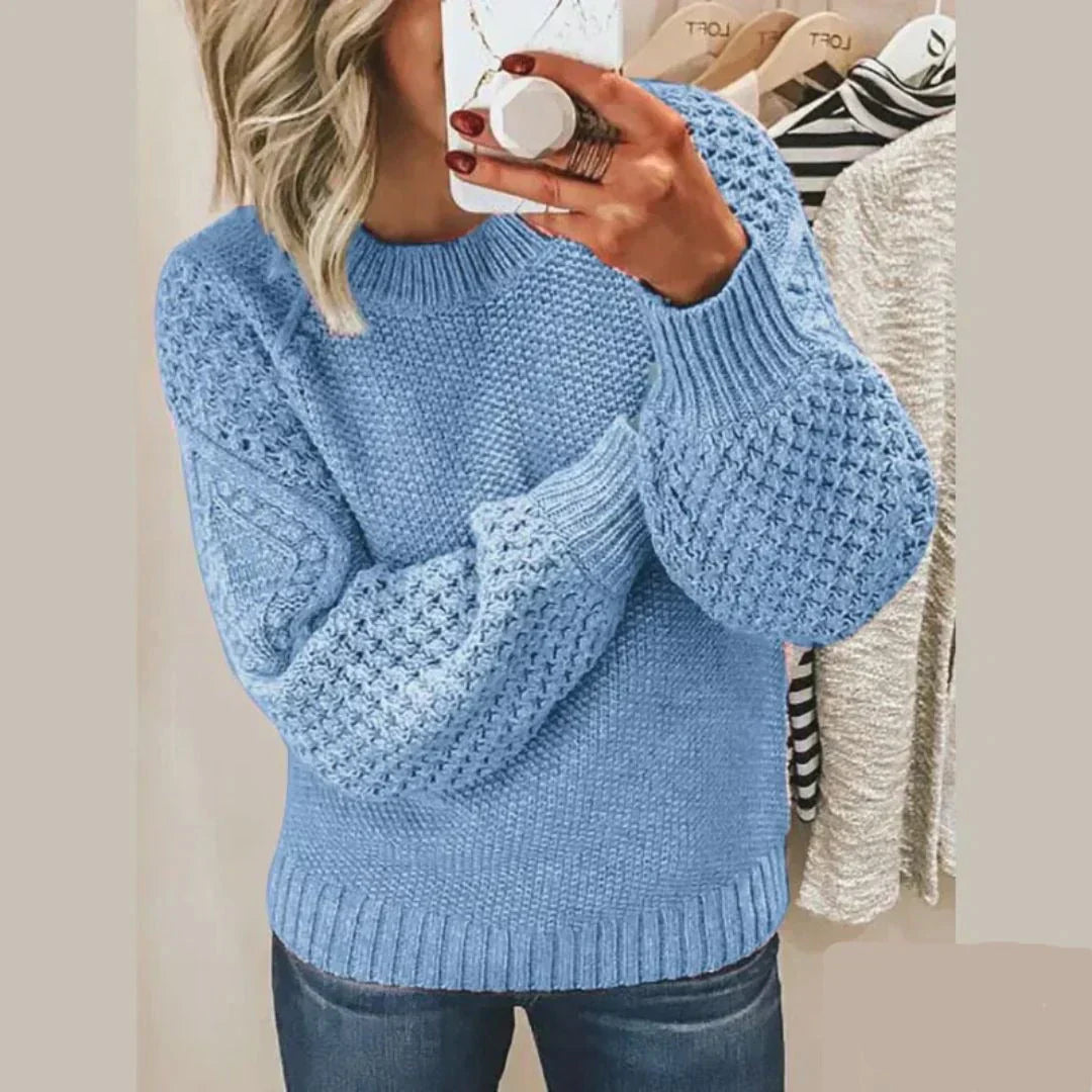 LENI | ZOPFSTRICKPULLOVER