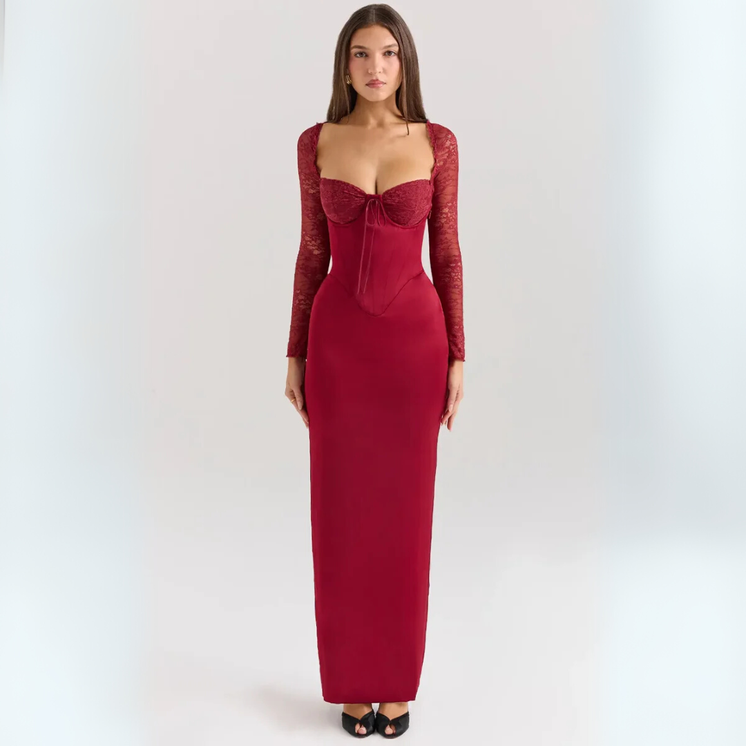 EVA | SPITZEN-MAXIKLEID