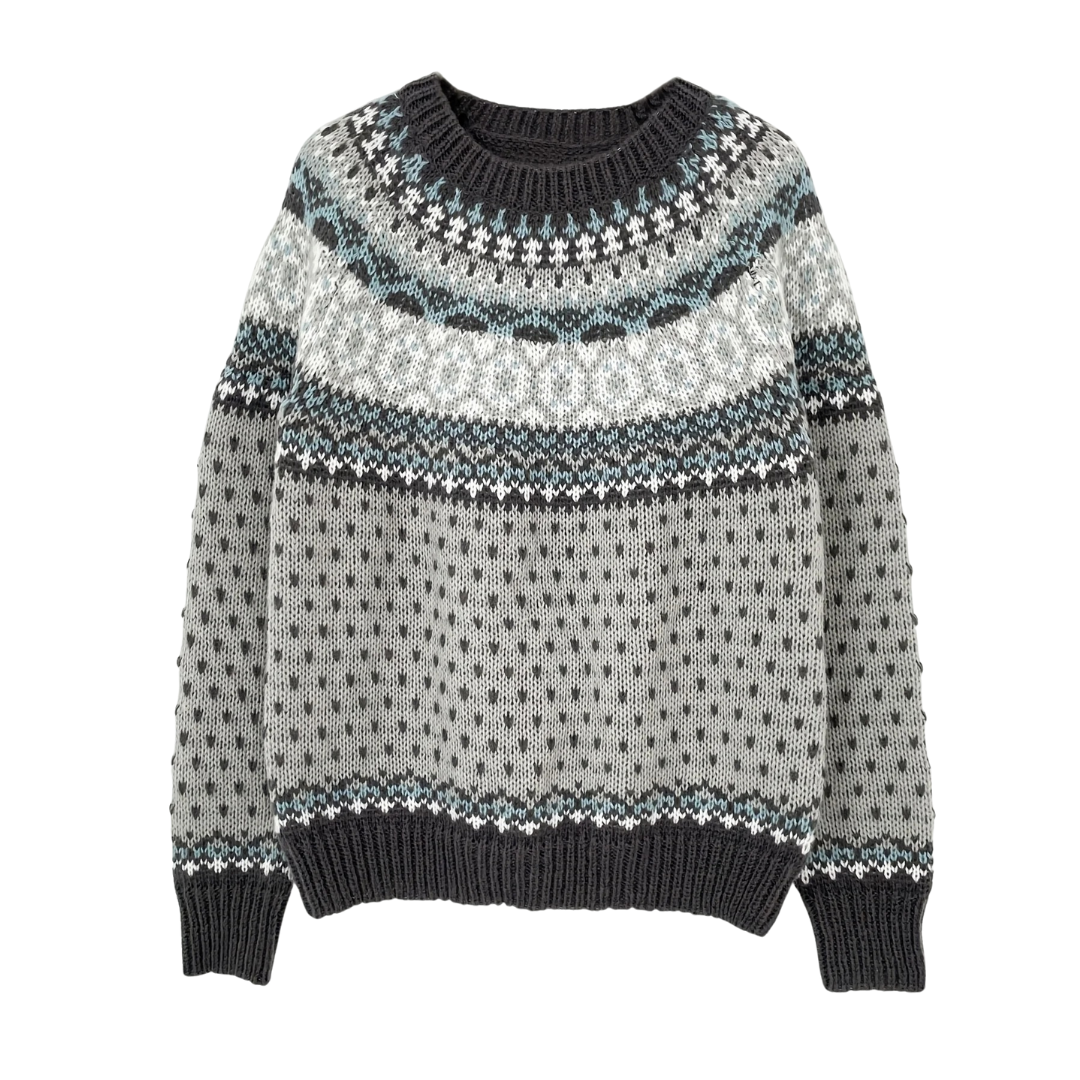 KARLA | STRICKPULLOVER MIT NORDISCHEM MUSTER