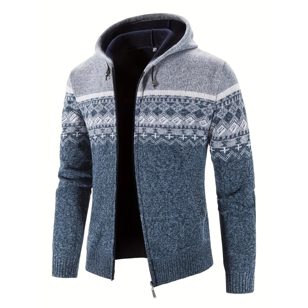 JULIAN | STRICKJACKE MIT NORDISCHEM MUSTER