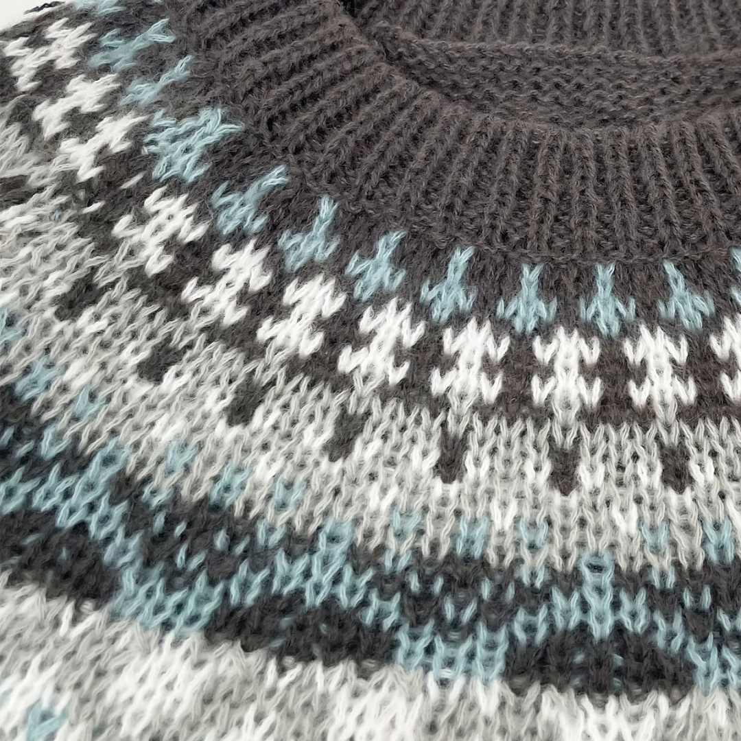 ALEXIA | STRICKPULLOVER MIT NORDISCHEM MUSTER