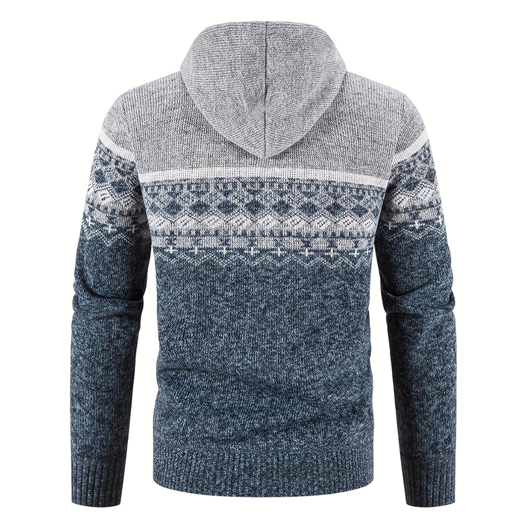 JULIAN | STRICKJACKE MIT NORDISCHEM MUSTER