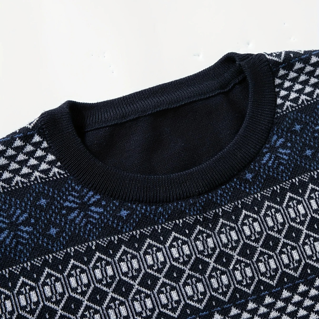 OSCAR | STRICKPULLOVER MIT NORDISCHEM MUSTER