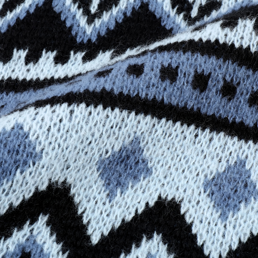 LARSSON | STRICKPULLOVER MIT NORDISCHEM MUSTER