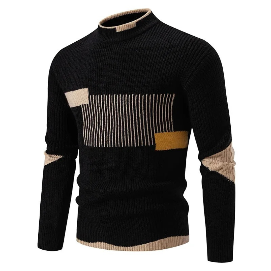 VICTOR | GEOMETRISCHER PULLOVER