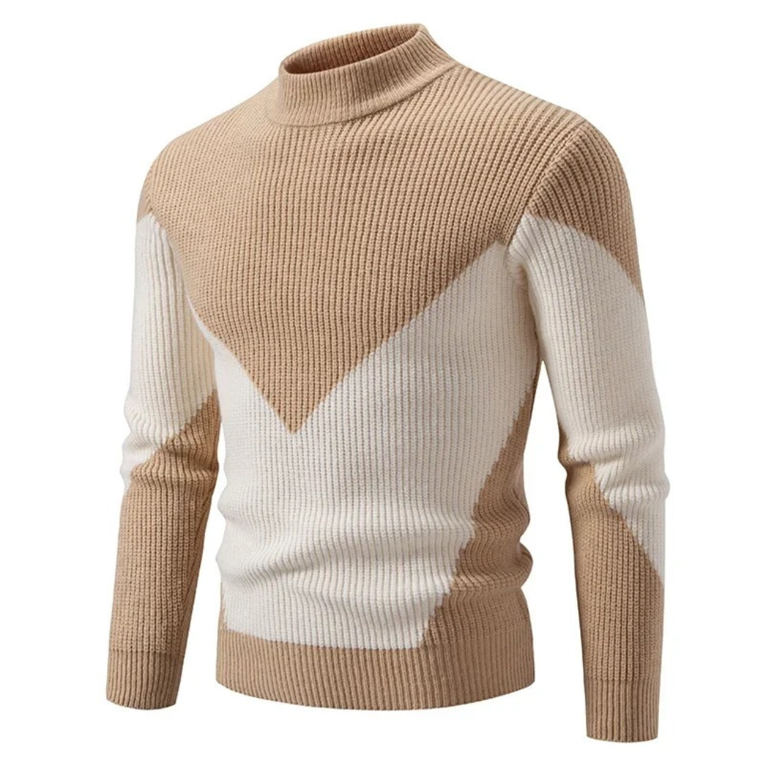 VICTOR | GEOMETRISCHER PULLOVER