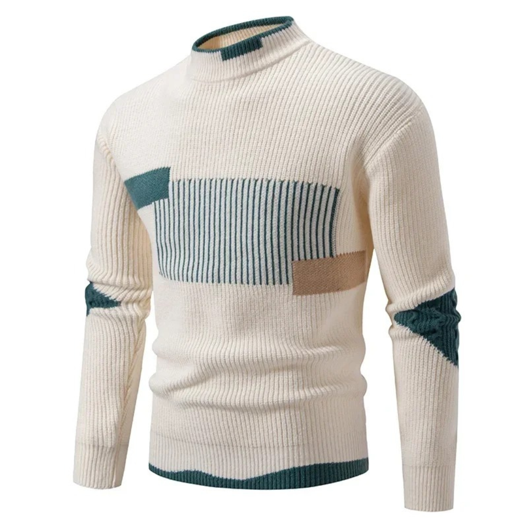 VICTOR | GEOMETRISCHER PULLOVER